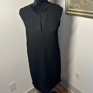 CARMEN Carmen Marc Valvo little black dress sleeveless shift dress‎ Sz S
